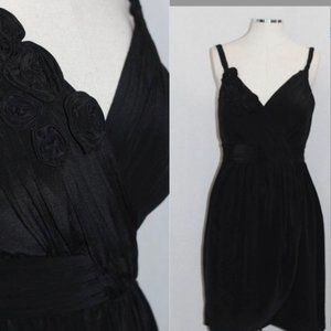 5/48 Silk Black Dress
